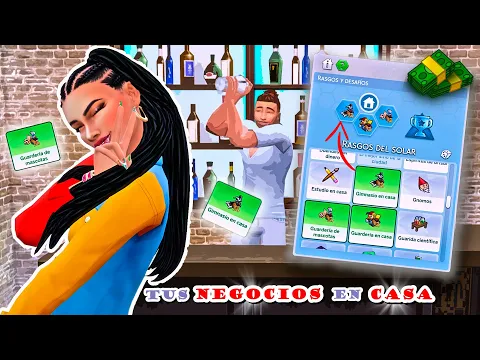 ✨Guarderías, gimnasios, bares y muchos NEGOCIOS más en CASA.😲 / Los Sims 4. / Mod Review.